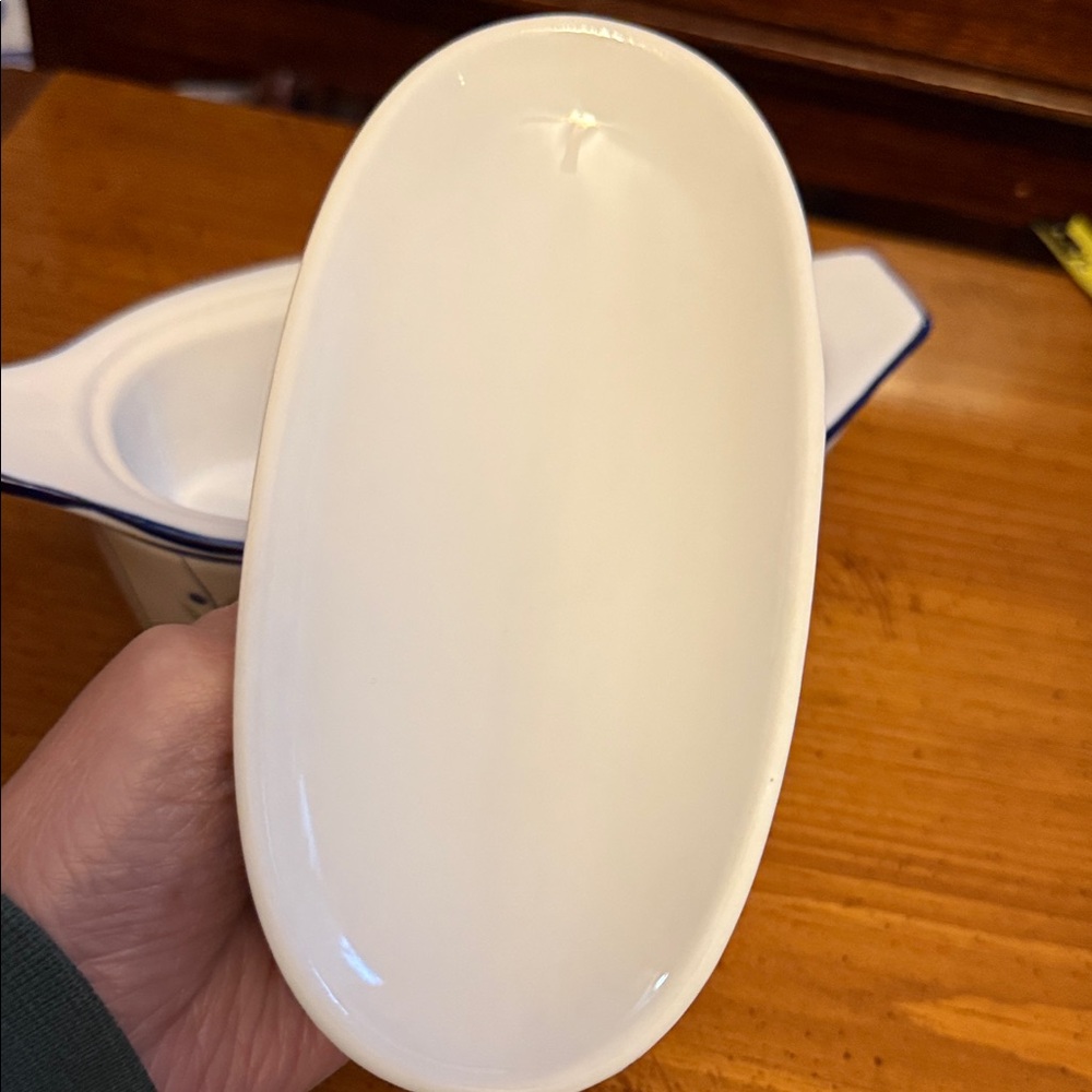 Cooke Street Blueberry Vibe Ceramic Butter Boat - Picture 7 of 7